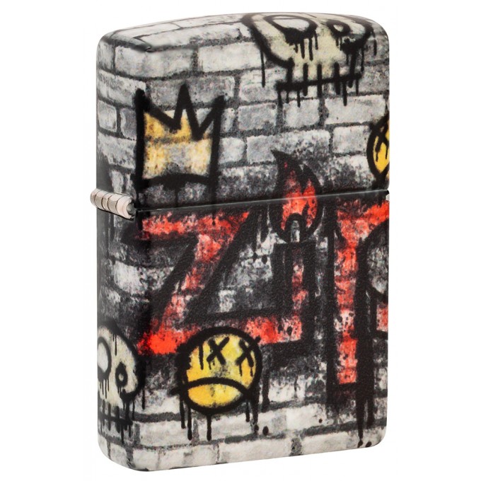 Зажигалка ZIPPO GRAFFITI KING 46282