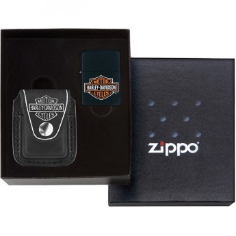 Зажигалка ZIPPO HARLEY-DAVIDSON 218HD.H252 и чехол HDP6 Зажигалка ZIPPO HARLEY-DAVIDSON 218HD.H252 и чехол HDP6